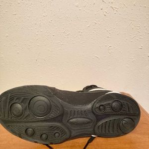 ASICS youth wrestling shoes.